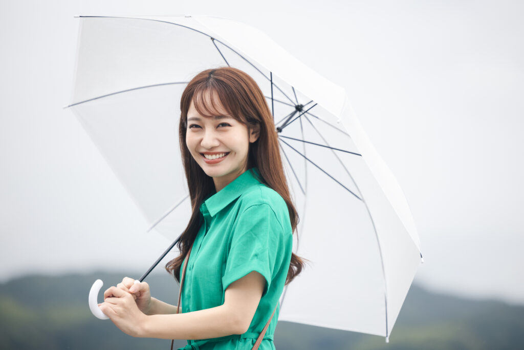 シミ対策！雨上がりの紫外線にご注意を！